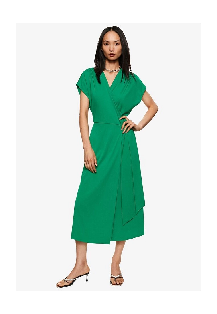 Mango Bow Wrap Dress 3 Mango Bow Wrap Dress