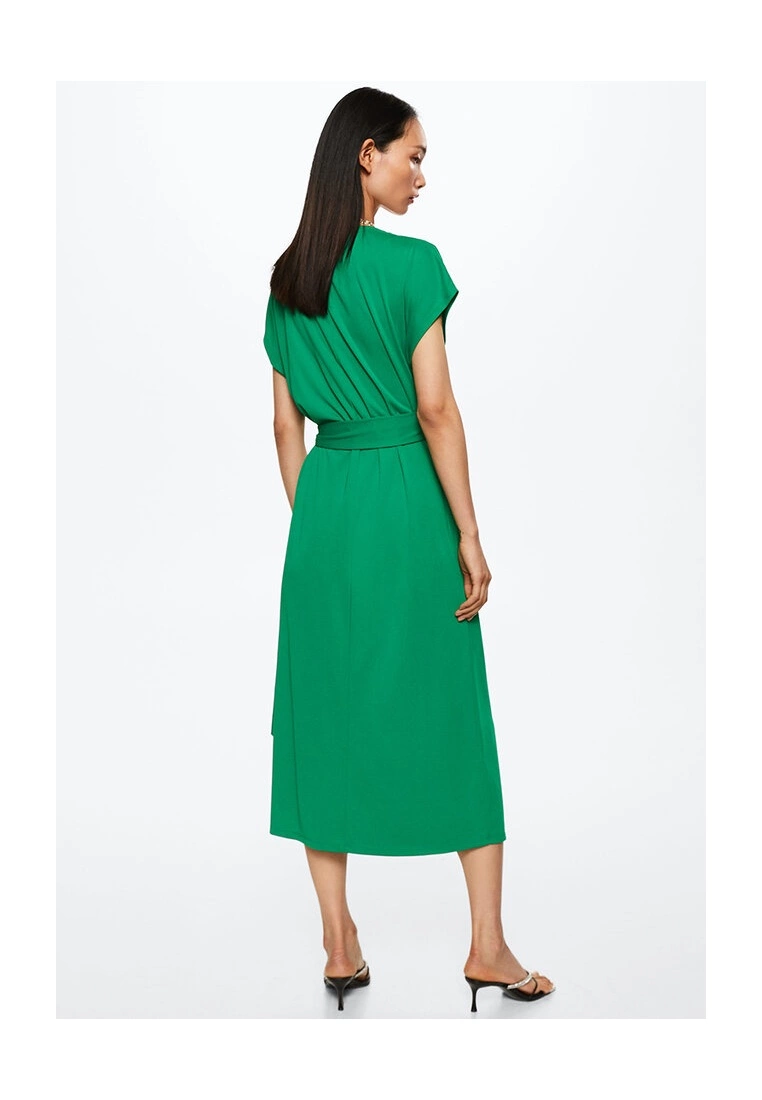 Mango Bow Wrap Dress 4 Mango Bow Wrap Dress - Image 2