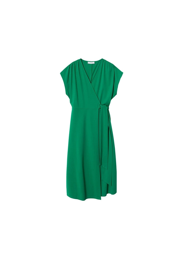 Mango Bow Wrap Dress 8 Mango Bow Wrap Dress - Image 6