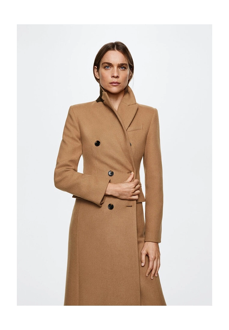 Mango Tailored Wool Coat 6 Mango Tailored Wool Coat - Image 4