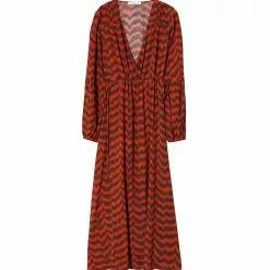 Mango Flowy Striped Dress -Mango popular store mango 6063 0848526 8