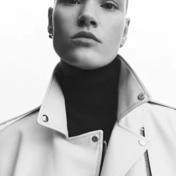 Mango Faux-Leather Biker Jacket -Mango popular store mango 6069 3729046 6