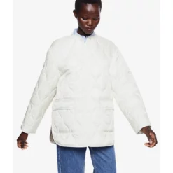 Mango Oversize Quilted Coat