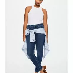 Mango Soho High-Waist Skinny Jeans 16 Mango Soho High-Waist Skinny Jeans -Mango popular store mango 6071 2680826 6