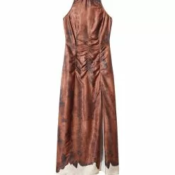 Mango Draped Tie-Dye Dress -Mango popular store mango 6071 7915146 7