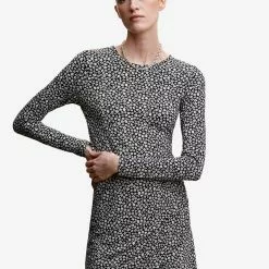 Mango Flowers Printed Dress