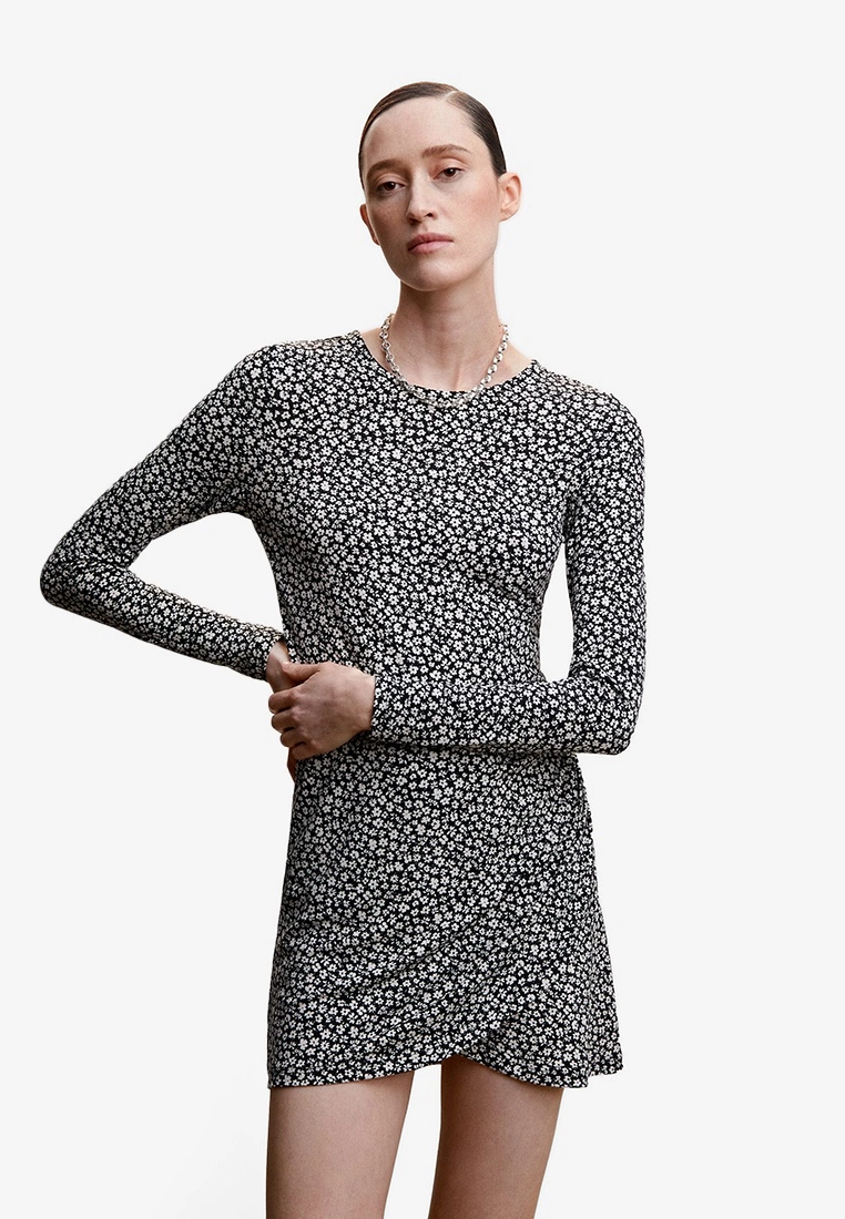 Mango Flowers Printed Dress 3 Mango Flowers Printed Dress