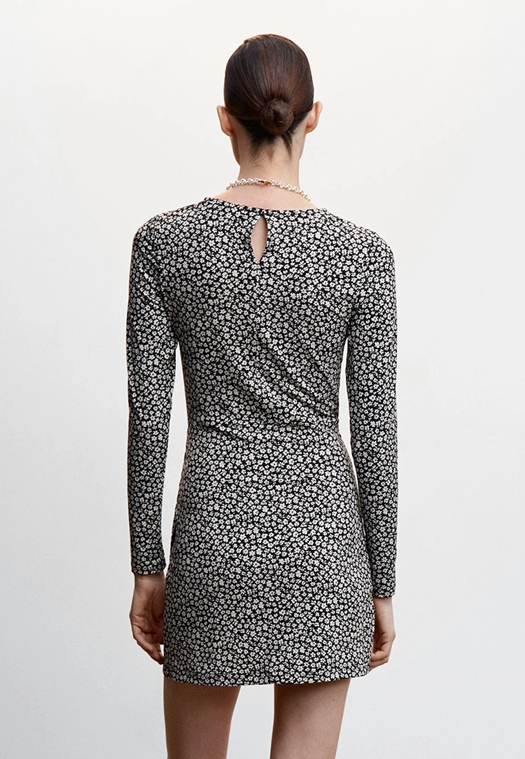 Mango Flowers Printed Dress 4 Mango Flowers Printed Dress - Image 2