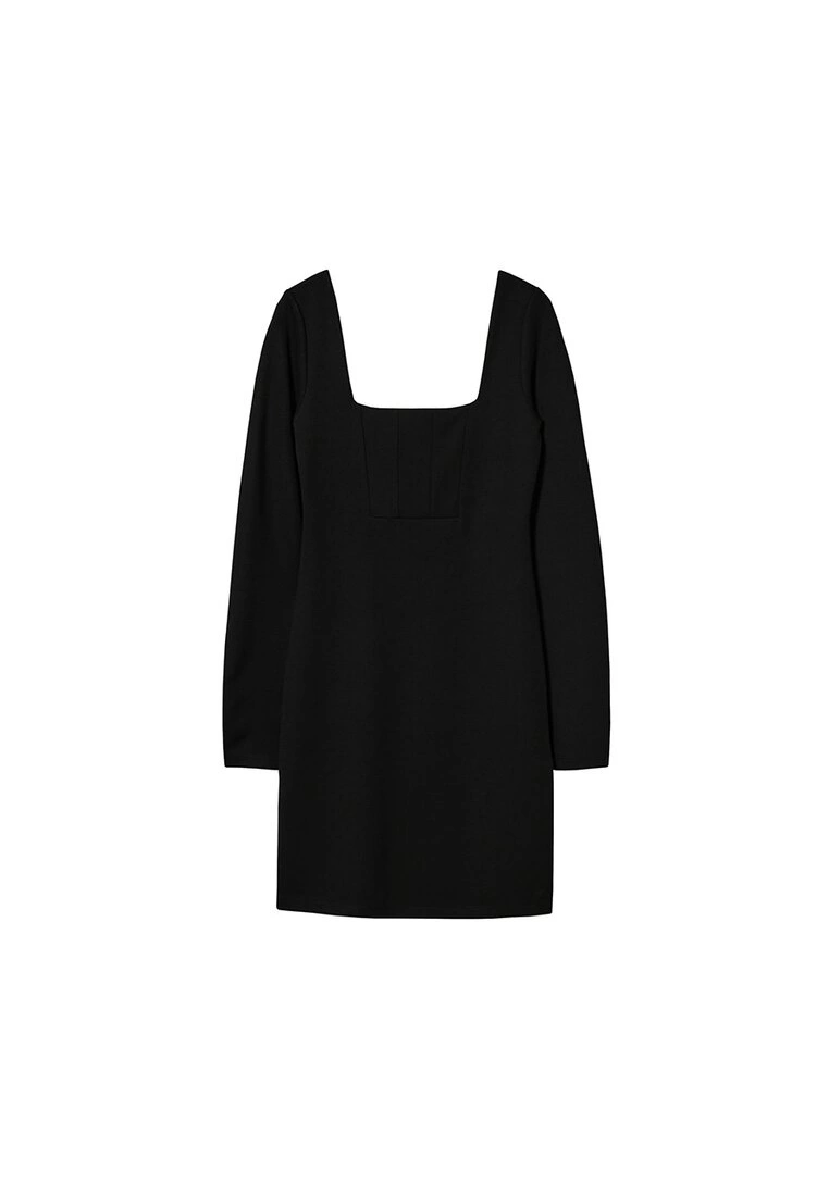 Mango Squared Neckline Dress 8 Mango Squared Neckline Dress - Image 6