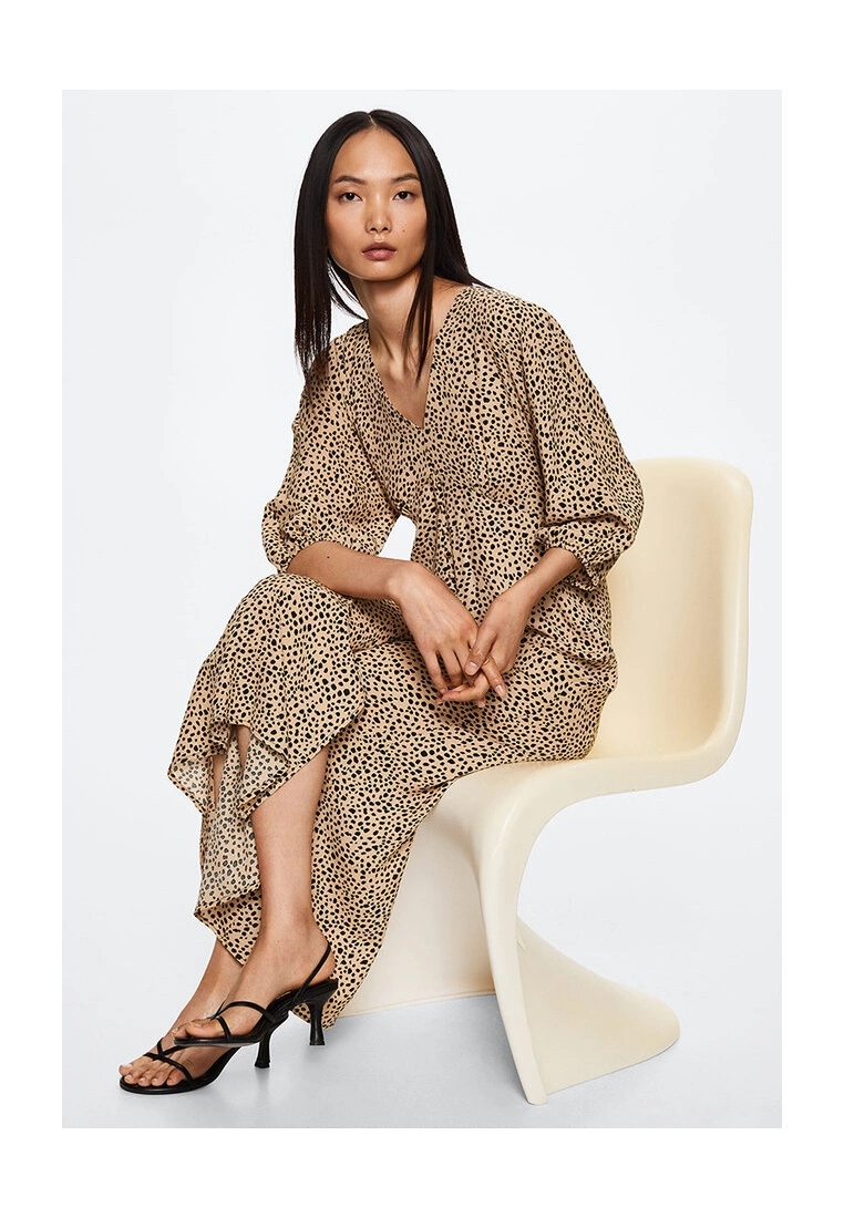 Mango Buttoned Midi Dress 6 Mango Buttoned Midi Dress - Image 4