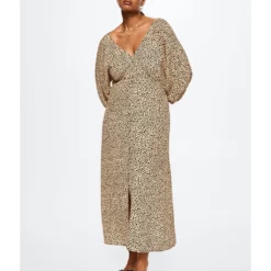 Mango Buttoned Midi Dress 14 Mango Buttoned Midi Dress -Mango popular store mango 6101 7697526 5