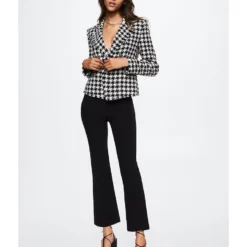 Mango Flare Crop Trousers -Mango popular store mango 6110 1740826 5