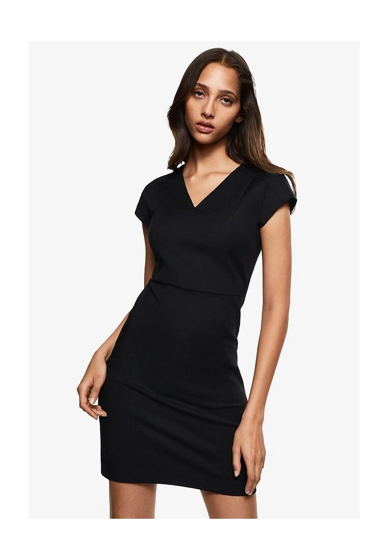 Mango Fitted Cotton Dress 3 Mango Fitted Cotton Dress