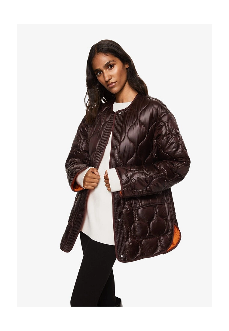 Mango Oversize Quilted Coat 3 Mango Oversize Quilted Coat