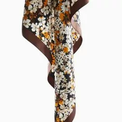 Mango Floral Printed Scarf -Mango popular store mango 6131 8198046 2