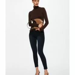 Mango High-Rise Skinny Jeans -Mango popular store mango 6138 4450826 4