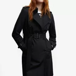 Mango Classic Belted Trench Coat