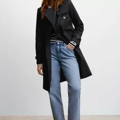 Mango Classic Belted Trench Coat -Mango popular store mango 6146 2738046 5