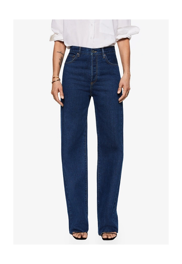 Mango High-Rise Wide Leg Jeans 3 Mango High-Rise Wide Leg Jeans