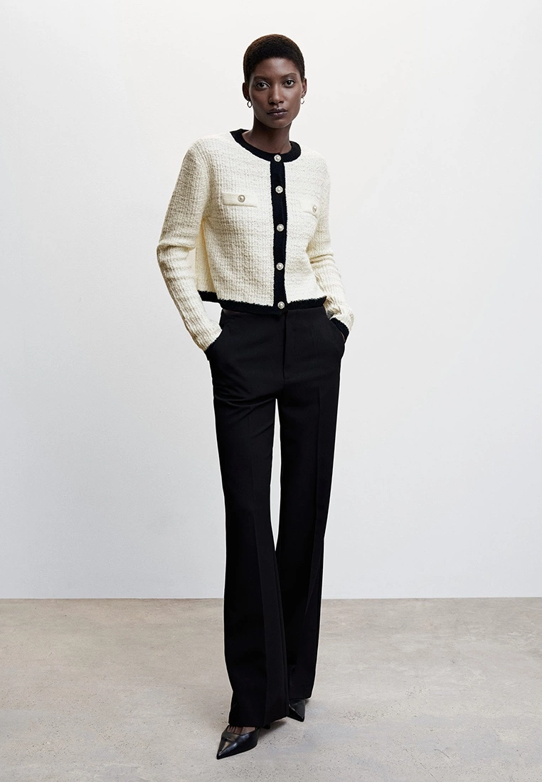 Mango Pocket Tweed Cardigan 7 Mango Pocket Tweed Cardigan - Image 5