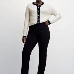 Mango Pocket Tweed Cardigan 16 Mango Pocket Tweed Cardigan -Mango popular store mango 6180 2898046 7