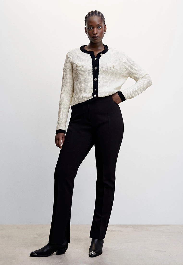 Mango Pocket Tweed Cardigan 9 Mango Pocket Tweed Cardigan - Image 7