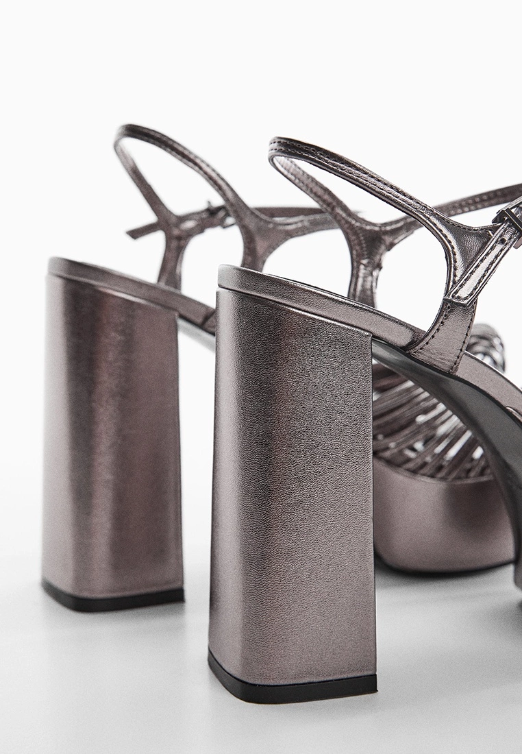 Mango Knot Block Heels 5 Mango Knot Block Heels - Image 3