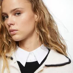 Mango Contrast Trims Cardigan 10 Mango Contrast Trims Cardigan -Mango popular store mango 6191 4448046 3