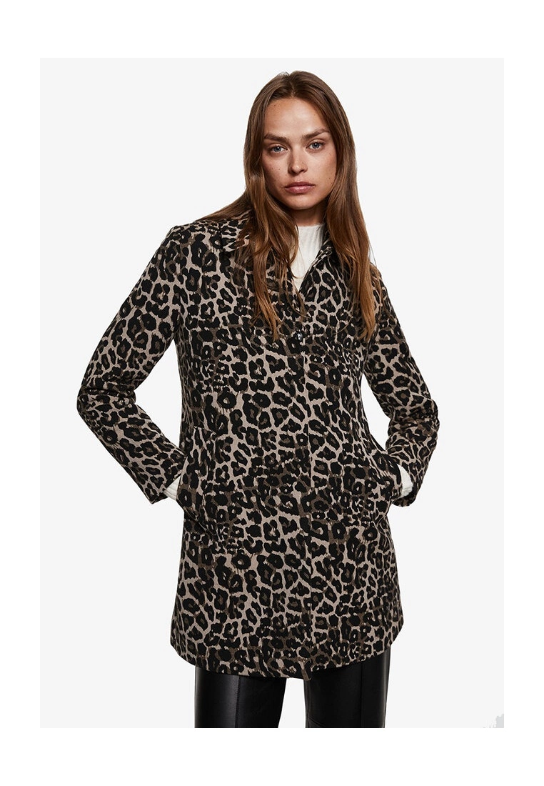 Mango Animal Print Coat 3 Mango Animal Print Coat
