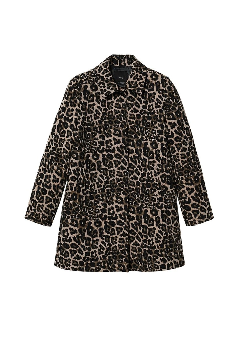 Mango Animal Print Coat 8 Mango Animal Print Coat - Image 6