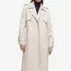 Mango Satin Belted Trench Coat -Mango popular store mango 6237 4125146 1