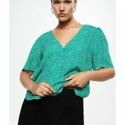 Mango Flowy Printed Blouse -Mango popular store mango 6237 5150326 2