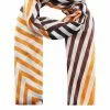 Mango Striped Bicolour Scarf -Mango popular store mango 6242 5638046 1