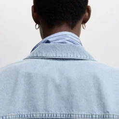 Mango Oversized Denim Overshirt 13 Mango Oversized Denim Overshirt -Mango popular store mango 6246 7705146 4