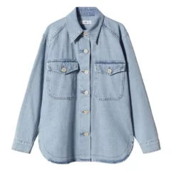Mango Oversized Denim Overshirt 17 Mango Oversized Denim Overshirt -Mango popular store mango 6247 7705146 8