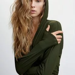 Mango Hooded Long Dress -Mango popular store mango 6249 1098046 5