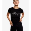 Mango Logo Cotton T-Shirt -Mango popular store mango 6266 6850326 1
