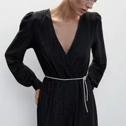 Mango Lurex Long Jumpsuit -Mango popular store mango 6296 0606336 4