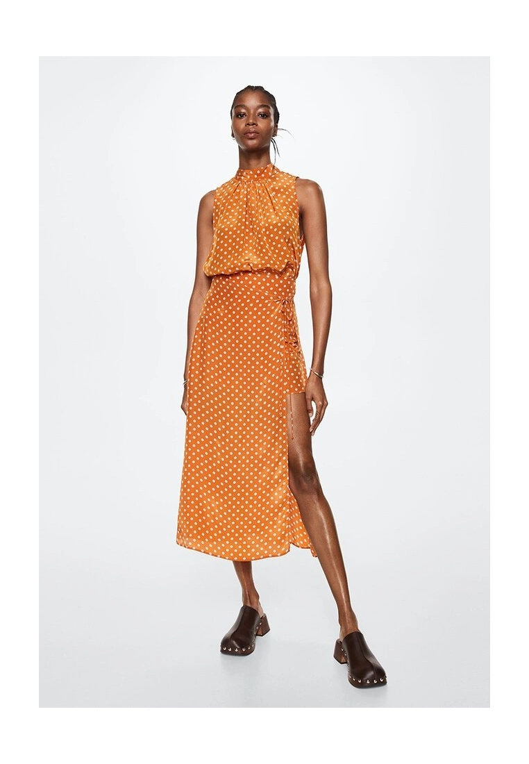 Mango Satin Print Blouse 6 Mango Satin Print Blouse - Image 4