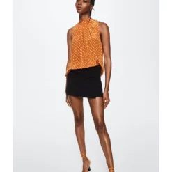 Mango Satin Print Blouse 14 Mango Satin Print Blouse -Mango popular store mango 6300 1550326 5