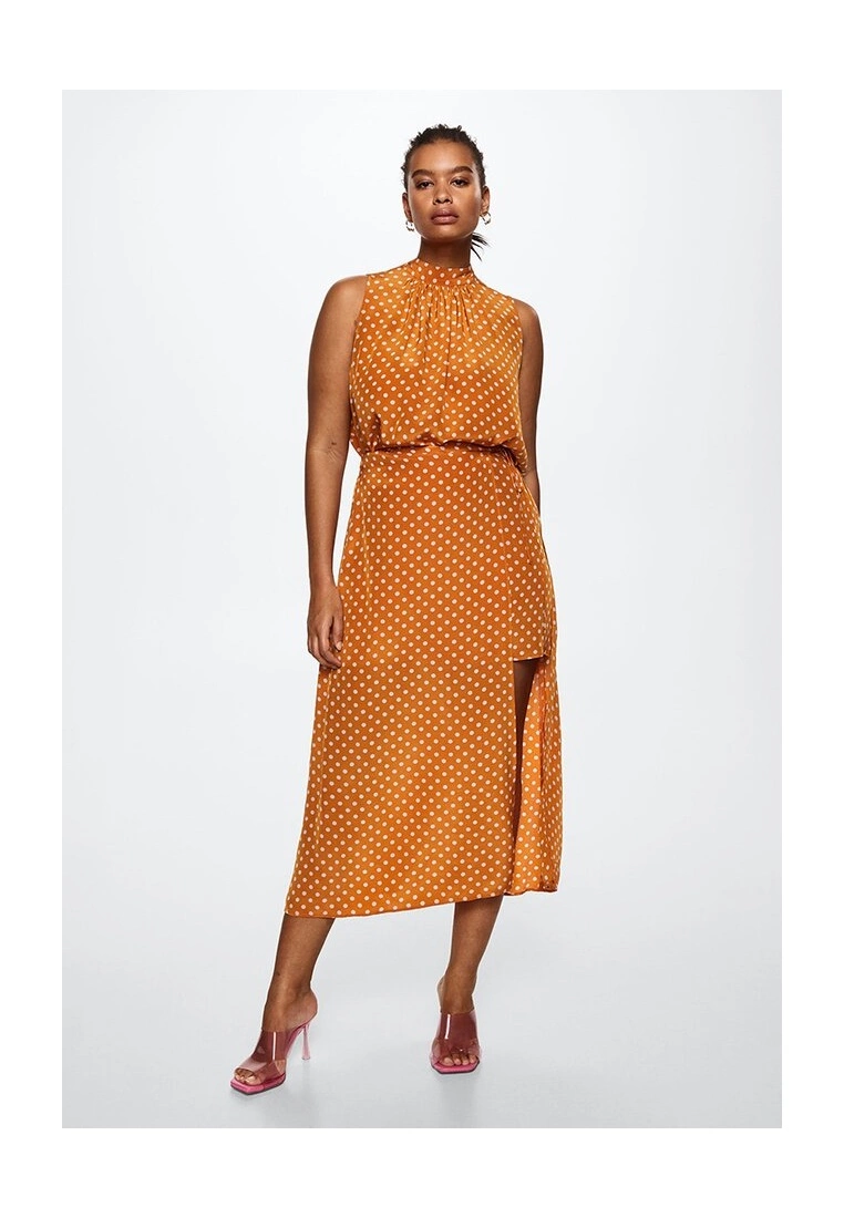 Mango Satin Print Blouse 9 Mango Satin Print Blouse - Image 7