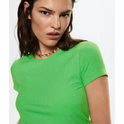 Mango Round Neckline Basic T-Shirt 10 Mango Round Neckline Basic T-Shirt -Mango popular store mango 6302 2060326 3