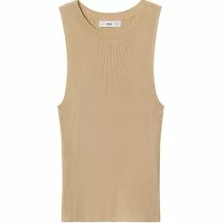 Mango Ribbed Knit Top -Mango popular store mango 6313 3150326 5