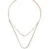 Mango Double Chain Necklace -Mango popular store mango 6329 7048046 1