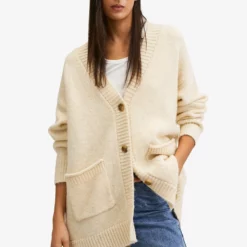 Mango Oversize Knit Cardigan