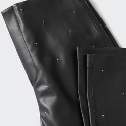 Mango Leather Effect High Waist Pants 11 Mango Leather Effect High Waist Pants -Mango popular store mango 6348 4946336 3