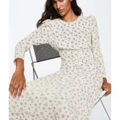 Mango Printed Ruched Dress 12 Mango Printed Ruched Dress -Mango popular store mango 6396 2380926 5