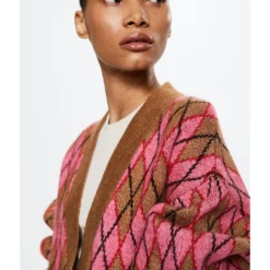 Mango Knitted Cardigan With Diamonds -Mango popular store mango 6426 7690926 4