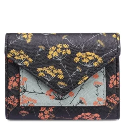 Mango Floral-Print Wallet