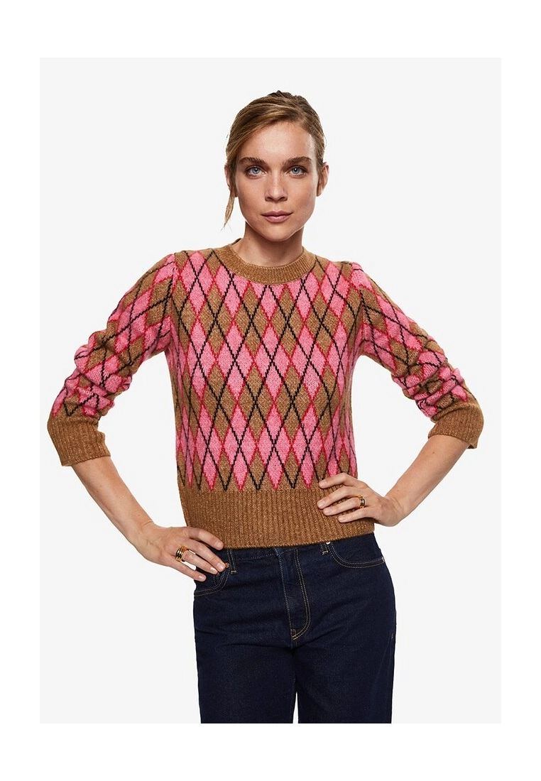 Mango Rhombus Design Sweater 3 Mango Rhombus Design Sweater